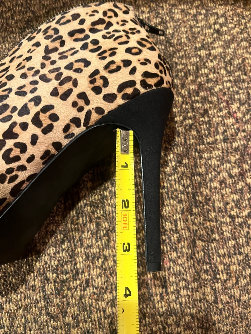 Carlos leopard print stiletto booties Mobwife 🔥 - Picture 7 of 7